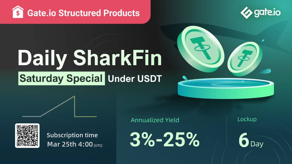 Daily SharkFin Saturday Special Product Under USDT Launched Get An