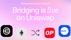 Uniswap 上线内建跨链桥，为十一月上线 Unichain 主网预热？