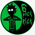 6 Pack Rick's Logo