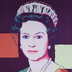 Andy Warhol Queen Elizabeth II's Logo