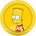 Bart Simpson Coin's logo