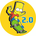 Bart Simpson 2.0's logo