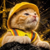 cat wif helmet's Logo