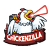 Chicken Zilla's Logo