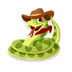 Cowboy Snake's Logo