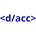 D/ACC's logo