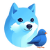 Doge Blue's Logo