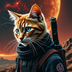 Elon's Space Cat's Logo