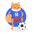 Football Inu's Logo