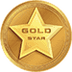 Gold star coin's Logo