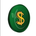 Green Dollar Coin's logo