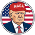 MAGA Trump's Logo