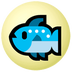 Penguin Party Fish's Logo