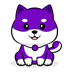 Purple Floki Inu's Logo