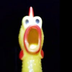 Screaming Rubber Chicken's Logo
