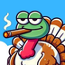 Smoking Turkey Frog's Logo