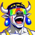 The retarded bull's Logo