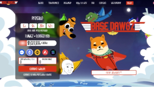 Base Dawgz has continued to turn heads, earning the attention of leading crypto publications like Insidebitcoins, Cointelegraph, Techopedia, Cryptonews, and Bitcoinist.