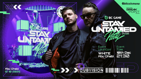 BC.GAME’s “Stay Untamed” Breakpoint Eve party tops 1,200 sign-ups, with DubVision and Mari Ferrari headlining