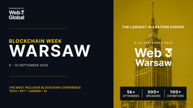 Web3 Warsaw 2026 — Eastern Europe's Largest Blockchain Conference Returns This September