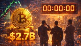 Crypto Traders Brace for $2.7B Bitcoin Options Expiry Today