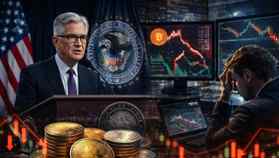 Mercados Cripto Ceden Mientras la Fed Mantiene Tasas y Datos de Inflación Aceleran