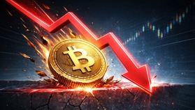 Bitcoin cae por debajo de $70,000 tras una fuerte reversión desde el pico de $76,000