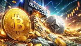 Bitcoin y Ethereum Lideran Salidas de BlackRock al Comienzo de la Semana