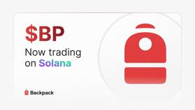 Backpack se Asocia con Sunrise Distribution para Llevar $BP al Ecosistema de Solana