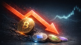 BTC cae a su nivel más bajo en dos semanas; las altcoins suman nuevas pérdidas generalizadas