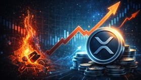 El open interest de XRP sube en Binance pese a fuertes liquidaciones de posiciones largas