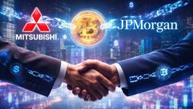 Mitsubishi Adopts JPMorgan Blockchain for Corporate Payments — TradFi Embrace Accelerates