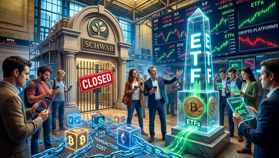 ‘Venta difícil’: Analista de Bloomberg advierte que la incursión cripto de Schwab podría tener dificultades frente a los ETFs