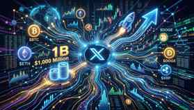 Los Cashtags de X impulsan un aumento estimado de $1,000M en el volumen de  trading  cripto