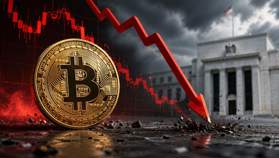 Bitcoin Queda Bajo Presión Mientras Las Probabilidades De Una Suba De Tasas De La Fed Saltan Al 54% Este Año