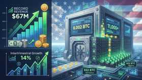 American Bitcoin Posts $67M Revenue While Building One of the Largest Corporate BTC Reserves