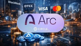 Circle Presenta Arc Mainnet Junto a BlackRock, Visa y 10B de Tokens Recién Creados