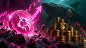 UNI sube 72% mientras Binance supera 71M en holdings
