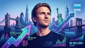 Revolut pone la mira en su salida a bolsa en Nueva York tras alcanzar una valoración de $115.000 millones de dólares