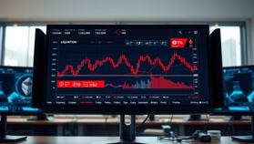 Crypto Futures Liquidations Surge: $103 Million Wiped Out in One Hour Amid Market Turmoil