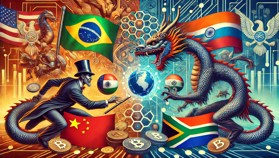 助阵去美元化!BRICS 结算系统签署国达 159 个,中俄挑战 SWIFT 全球支付地位