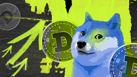 Dogecoin Kurs bricht 50-Monate-EMA Unterstützung