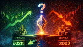 Ethereum Nearing A Turning Point? Supply-Demand Structure Suggest A Shift Is Coming In 2026