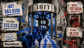 The $63 billion revolving door carrying the entire US Bitcoin ETF market