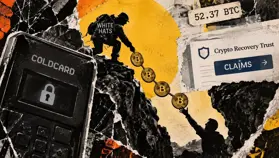 White hats recover 52 Bitcoin from Coldcard exploit, and a new public portal lets victims check eligibility
