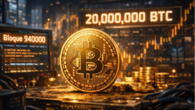 Bitcoin se aproxima a un nuevo hito: 20 millones de monedas emitidas