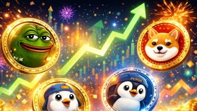 4 memecoins con grandes subidas señalan que el apetito por el riesgo está de regreso