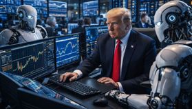 DeFi de Trump presenta su software para pagos con agentes de IA