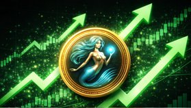 Una sirena lidera la carrera semanal de las criptomonedas