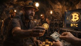 Mineros de Bitcoin vendieron 60.000 BTC de sus reservas en los últimos 4 años